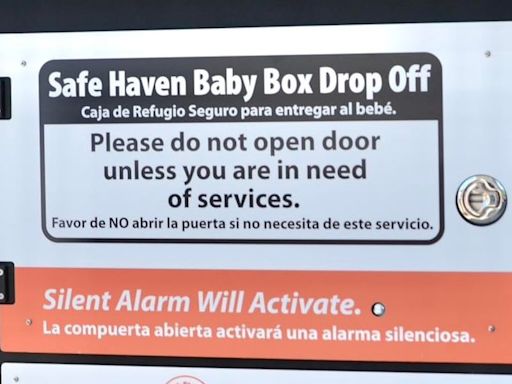 Newborn safely surrendered to very first Safe Haven Baby Box installed