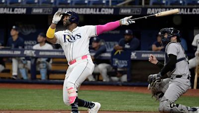 First baseman Yandy Díaz put on the restricted list by the Tampa Bay Rays, Curtis Mead recalled