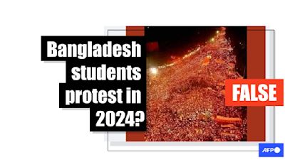 Old photo of candlelight vigil in Bangladesh falsely linked to 2024 protests