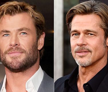 Chris Hemsworth reveló el mal momento que pasó cuando conoció a Brad Pitt: “Entré en pánico”