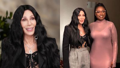 Cher Puts Sensual Spin on Suiting in Blazer and Lace Bodysuit on ‘The Jennifer Hudson Show’