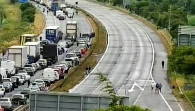 People warned to get back in their cars after M5 closed due to 'incident'