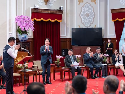 接見國際生命線台灣總會 賴清德重視心理健康政策