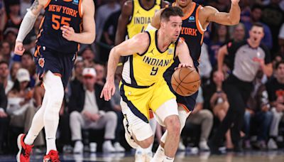 Pacers point guard T.J. McConnell discusses the Game 2 loss to the Knicks