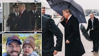 Hundreds of uniformed officers, Trump pay their respects at Long Island funeral home for wake of slain NYPD cop Jonathan Diller