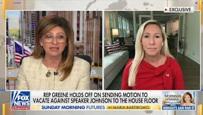 ‘You Didn’t Give Me a Plan!’ MTG Called Out By Fox’s Maria Bartiromo for Dodging Questions on How She Plans to Oust Speaker Johnson