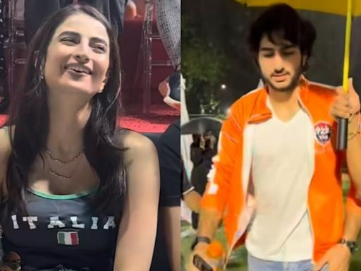 Internet is All Hearts For Palak Tiwari Who Cannot Stop Blushing During Ibrahim Ali Khan's Football Match