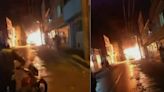 Otra vez, fuego en Soacha: bus de servicio público se incendió y humo afectó seis viviendas