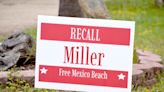 Mexico Beach says many 'Recall Miller' signs posted throughout city are illegally placed