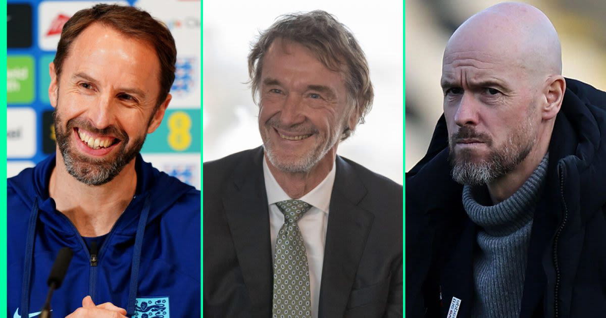 Ratcliffe picks Southgate as next Man Utd manager, with Ten Hag tipped to QUIT before he’s sacked
