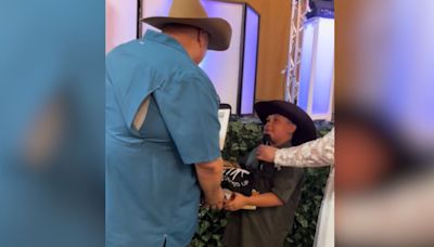 Little Boy Has Special Question For Mom's New Husband On Their Wedding Day