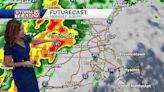 Video: Downpours, thunderstorms to end holiday weekend