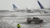 Hundreds of flights cancelled as winter storm wreaks havoc across northeast