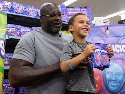 ‘I’m the ambassador of fun’: Shaq returns to Miami to share his new brand of snacks