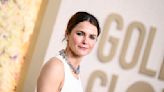 Keri Russell Praises Jil Sander in Ethereal White Dress at Golden Globes 2024