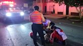 Joven motociclista alcoholizado protagoniza accidente durante la madrugada