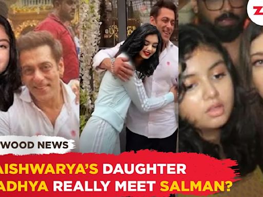 Did Aishwarya Rai's daughter Aaradhya MEET Salman Khan at Sikandar's shooting; Here's the TRUTH