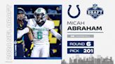 Colts rookie minicamp preview: CB Micah Abraham