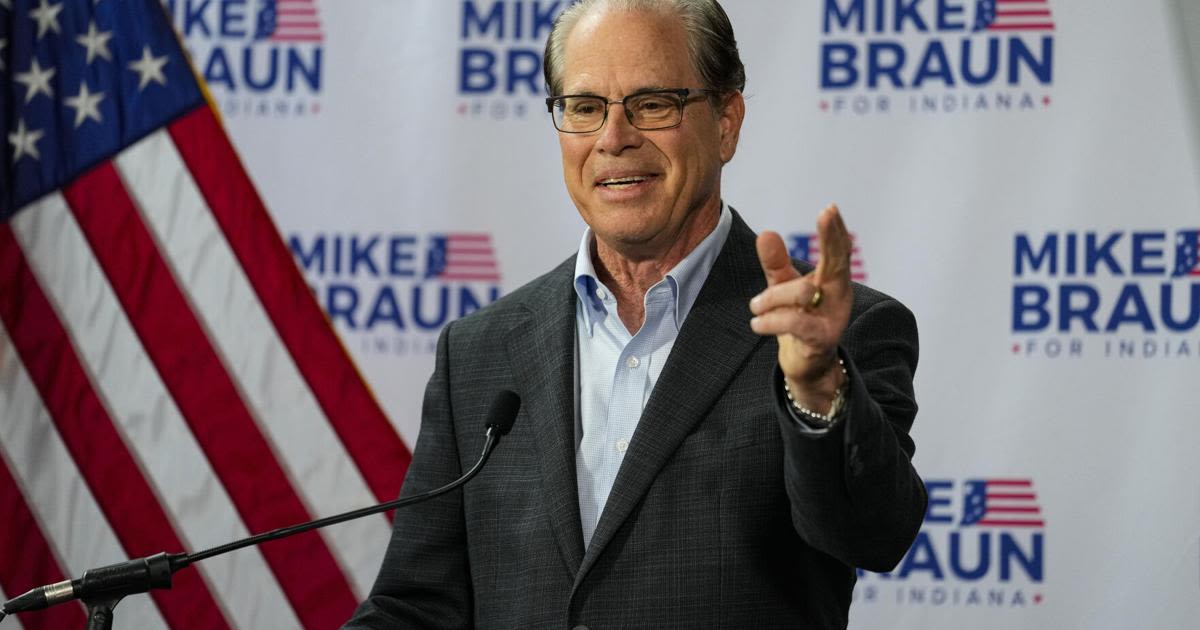 ‘Outsider’ Braun leads the GOP primary showdown