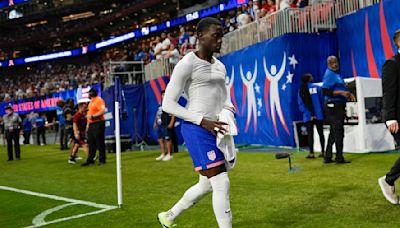 US Soccer Federation says Weah, other players targets of racist abuse after Copa America loss