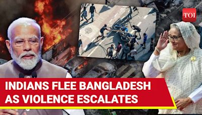 Bangladesh Violence: Dozens Killed In Firing, Clashes | Scores Of Indians Flee, Modi Govt Responds