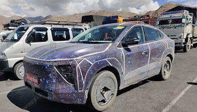 Mahindra XUV700 Electric Iterations, XUV.e9 and XUV.e8 Spotted Testing At Higher Altitudes - ZigWheels