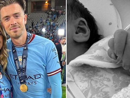 Jack Grealish welcomes baby with girlfriend Sasha Attwood and reveals name