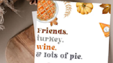 20 Printable Friendsgiving Invitations to Gather Your Guests for the Big Feast