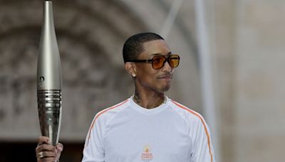 Pharrell Joins the Final Stretch of Olympic Opening Ceremony