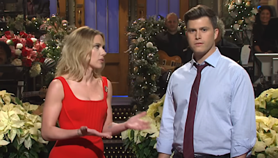 Scarlett Johansson Talks Filming Her Fly Me To The Moon Cameo With Colin Jost, Which Channing Tatum Calls...