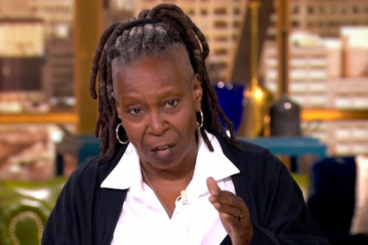 Whoopi Goldberg immediately apologizes for saying a "rude" remark live on 'The View': "I do take it cack"