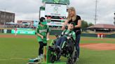 Kettering students invent device so friend can throw first pitch at Dragons game
