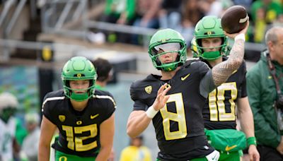 Oregon Quarterback Dillon Gabriel Uses NIL To Donate Jerseys To High School Alma Mater