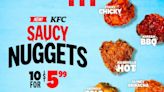 KFC Expands Menu With New Saucy Chicken Nuggets, Apple Pie Poppers Dessert - EconoTimes