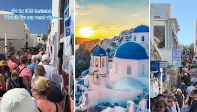 ‘Now I don’t want to go’: Traveler exposes what Santorini is really like, says you should skip it and go here instead