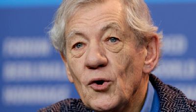 Actor Ian McKellen, 85, is hospitalized after toppling off stage in London