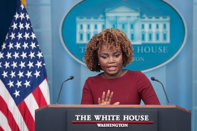 White House Press Secretary Karine Jean-Pierre Has Some Not-So-Subtle Shade For Border Crisis Critics