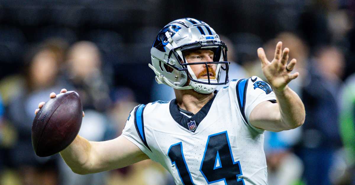 Carolina Panther Andy Dalton named one of the best backup quarterbacks in the NFL