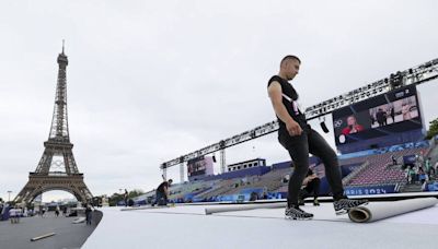 La larga espera de los espectadores, en un París olímpico en fiesta