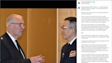 會晤中國防長董軍 加拿大國防部長關切共軍在台灣周邊軍事行動