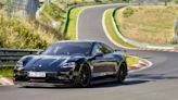 The Porsche Taycan Just Smoked the Tesla Model S Plaid's Nurburgring EV Lap Record