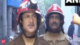 Massive fire engulfs multi-story building in Mayur Vihar, no casualties reported - The Economic Times