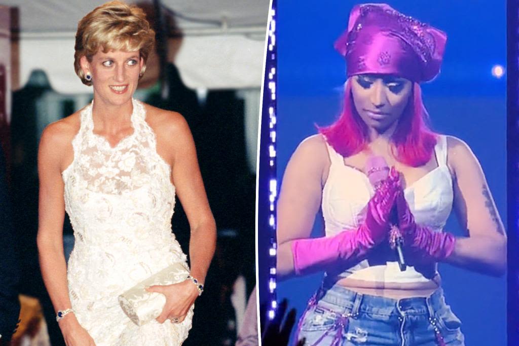 Nicki Minaj mocked for calling Princess Diana a ‘dear friend’ during ‘moment of silence’ at UK concert