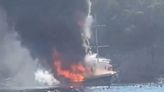 Tourist boat with 110 on board goes up in inferno sending visitors scrambling