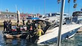 Boat fire kills two and injures three in Long Beach