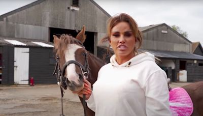 Katie Price's disgust as she condemns Olympics star Charlotte Dujardin horse-whipping video with single word