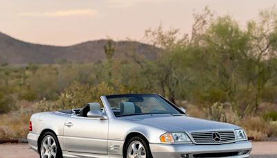 2002 Mercedes-Benz SL500 Silver Arrow On Bring A Trailer With No Reserve