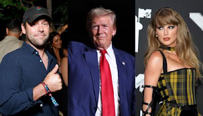 Scooter Braun Hijacks Trump’s ‘I Hate Taylor Swift’ Post to Endorse Harris