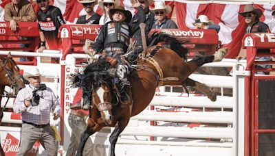 Bruno wins Stampede saddle bronc title despite confusion