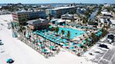 Drone video of Fort Myers Beach's Margaritaville Resort features signature lagoon-style pool
